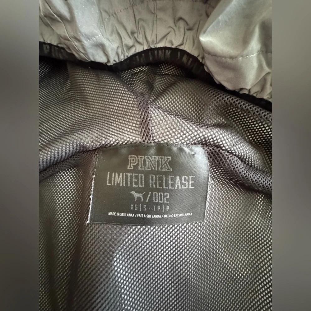 Vintage Y2K  PINK Victoria's Secret Gray Hooded Jacket